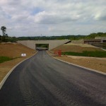 Crowhurst Road has been re-routed and now takes traffic via an underpass beneath the new Bexhill to Hastings Link Road