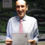 East Sussex County Council head of highways Roger Williams with the Customer Service Excellence award