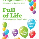 Programme cover for Older People's day 2015