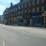 Uckfield High Street - temporary parking