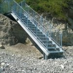 New steps at Cow Gap, near Beachy Head