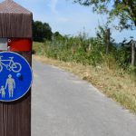 Grass cutting has been completed alongside the Ringmer Cycleway, between Lewes and Ringmer