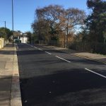 Completed resurfacing in St Helen's Road, Hastings