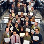 An awards ceremony was held at County Hall, in Lewes, to recognise the achievements of the first 27 industry champions.