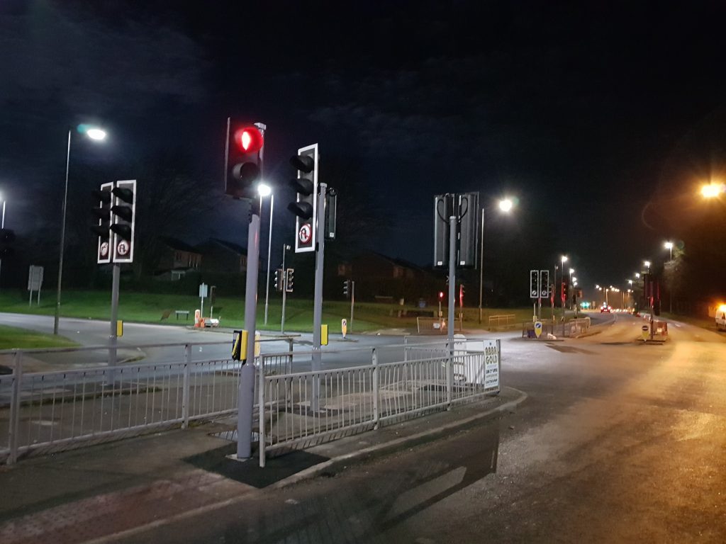 New Polegate traffic lights